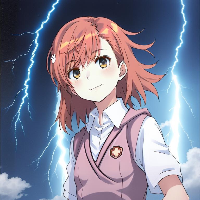 Mikoto Misaka Accelerator Kamijou Touma Anime A Certain Scientific Railgun,  Anime transparent background PNG clipart | HiClipart